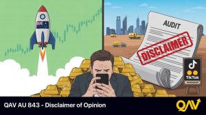 QAV AU 843 — Disclaimer of Opinion