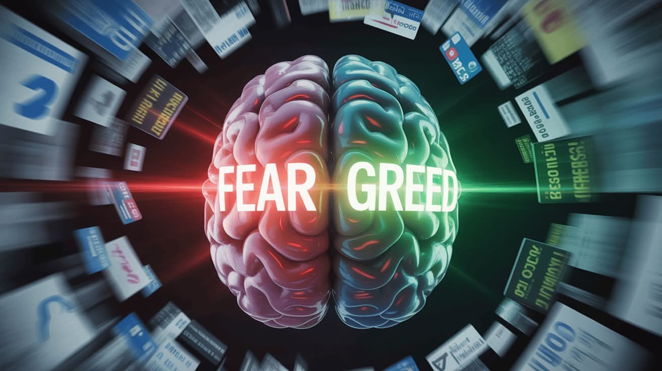 fear greed brain-optimised