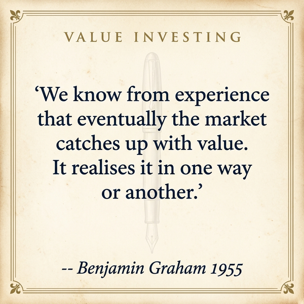 Value investing quote