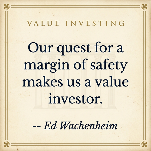 Value investing quote