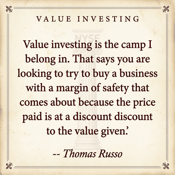 Value investing quote