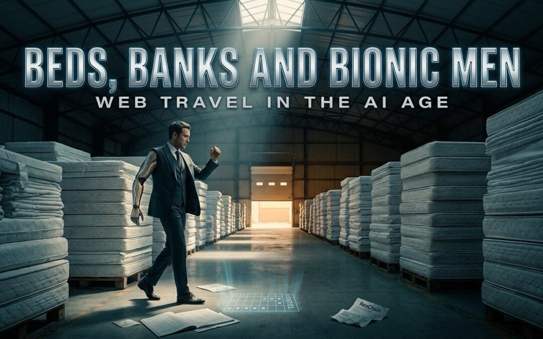 Beds, Banks and Bionic Men: WEB Travel in the AI Age: QAV AU #922