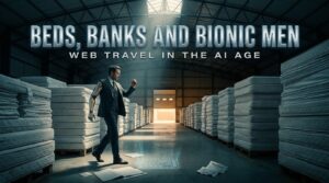 Beds, Banks and Bionic Men: WEB Travel in the AI Age: QAV AU #922
