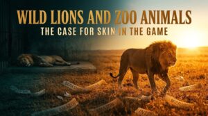 Wild Lions and Zoo Animals: The Case for Skin in the Game: QAV AU #930