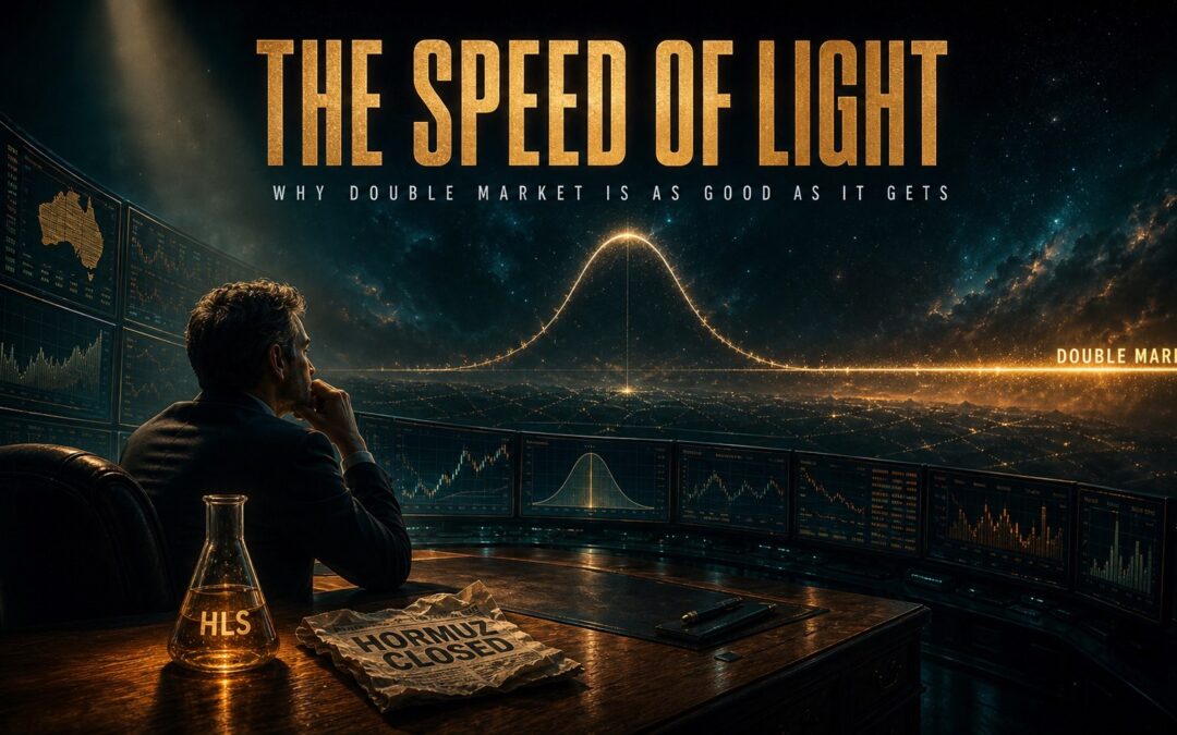 The Speed of Light: Why Double Market Is as Good as It Gets: QAV AU #945