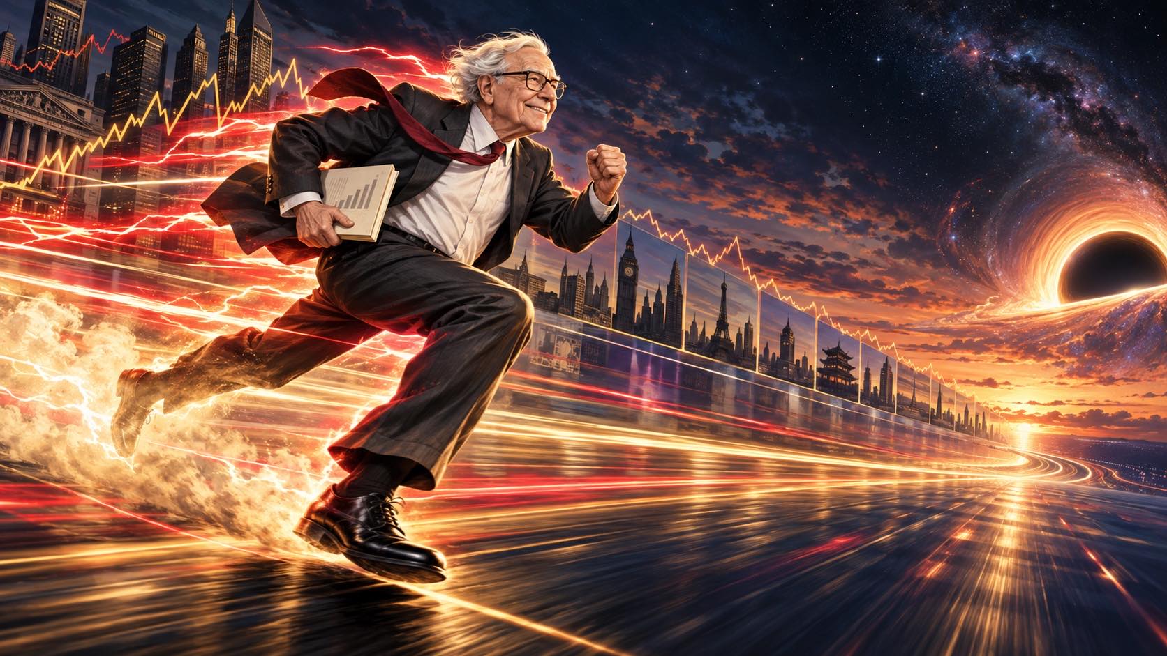 buffett running